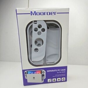 🎁Mooroer PC Case For NS Switch OLED Case For Nintendo Protective CoverCase Game